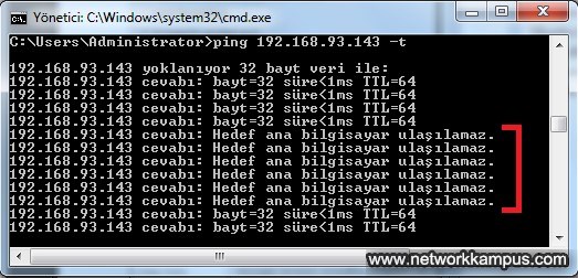 linux centos red hat rhel firewall iptables icmp filter örnek